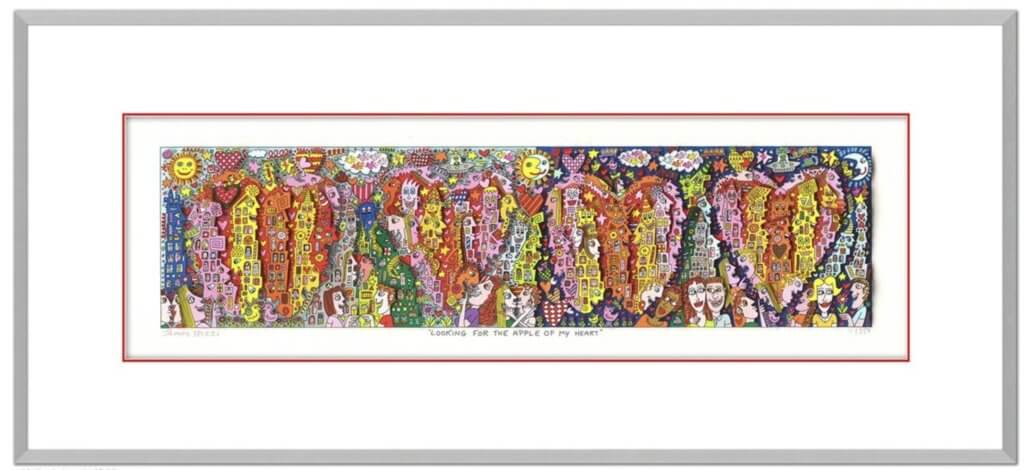 James Rizzi: LOOKING FOR THE APPLE OF MY HEART
