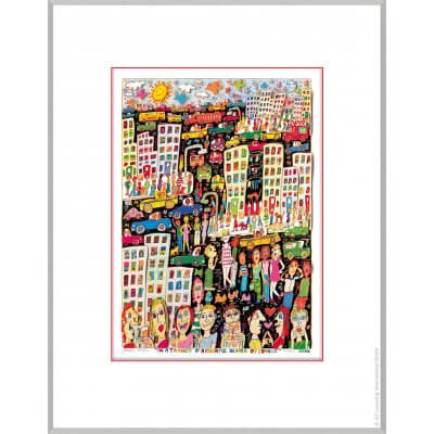 James Rizzi: In A Trance Of A Colorful Glance By Chance