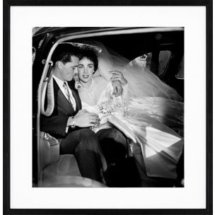 Frank Worth: Elizabeth Taylor & Conrad Hilton on Wedding Day