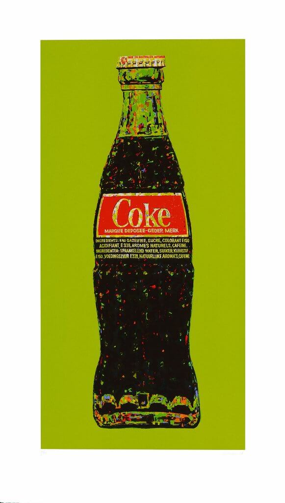 Andrei Krioukov: Cola-Flasche (grün)