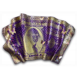 Devin Miles: One Dollar LV purple #3