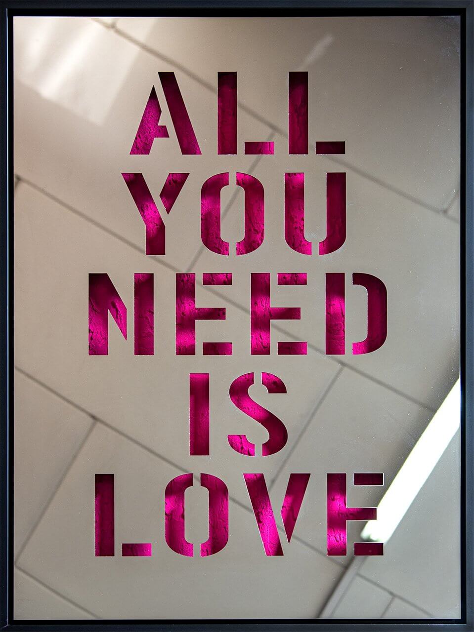All you need is love Pink