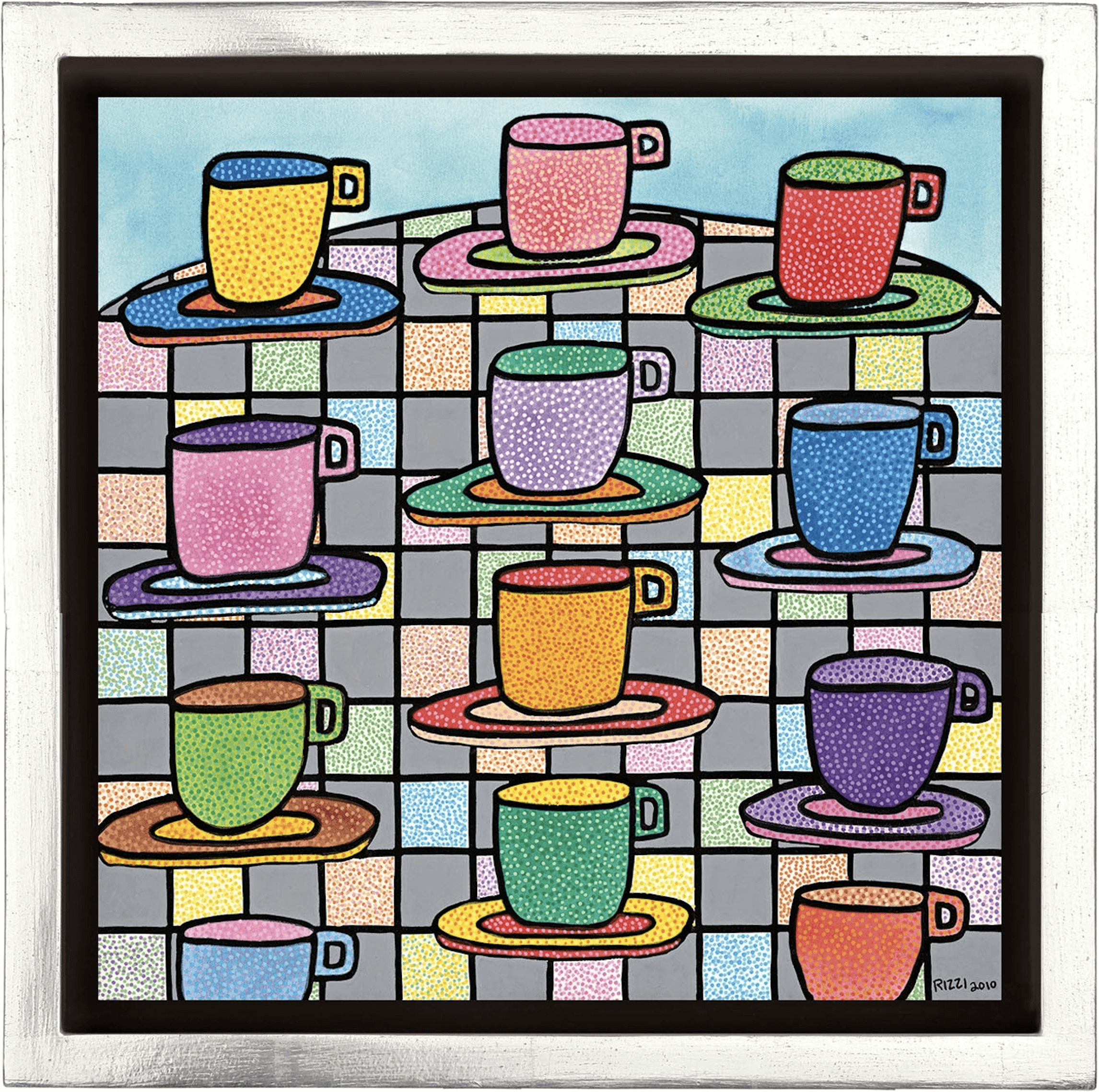 James Rizzi: The Most Colorful Cups Of Coffee