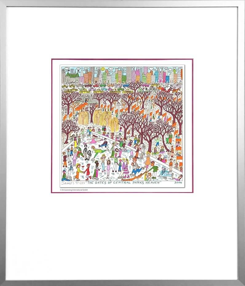 James Rizzi: The Gates Of Central Parks Heaven