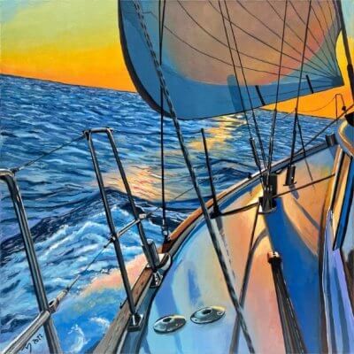Thomas Düwer: Sailing I