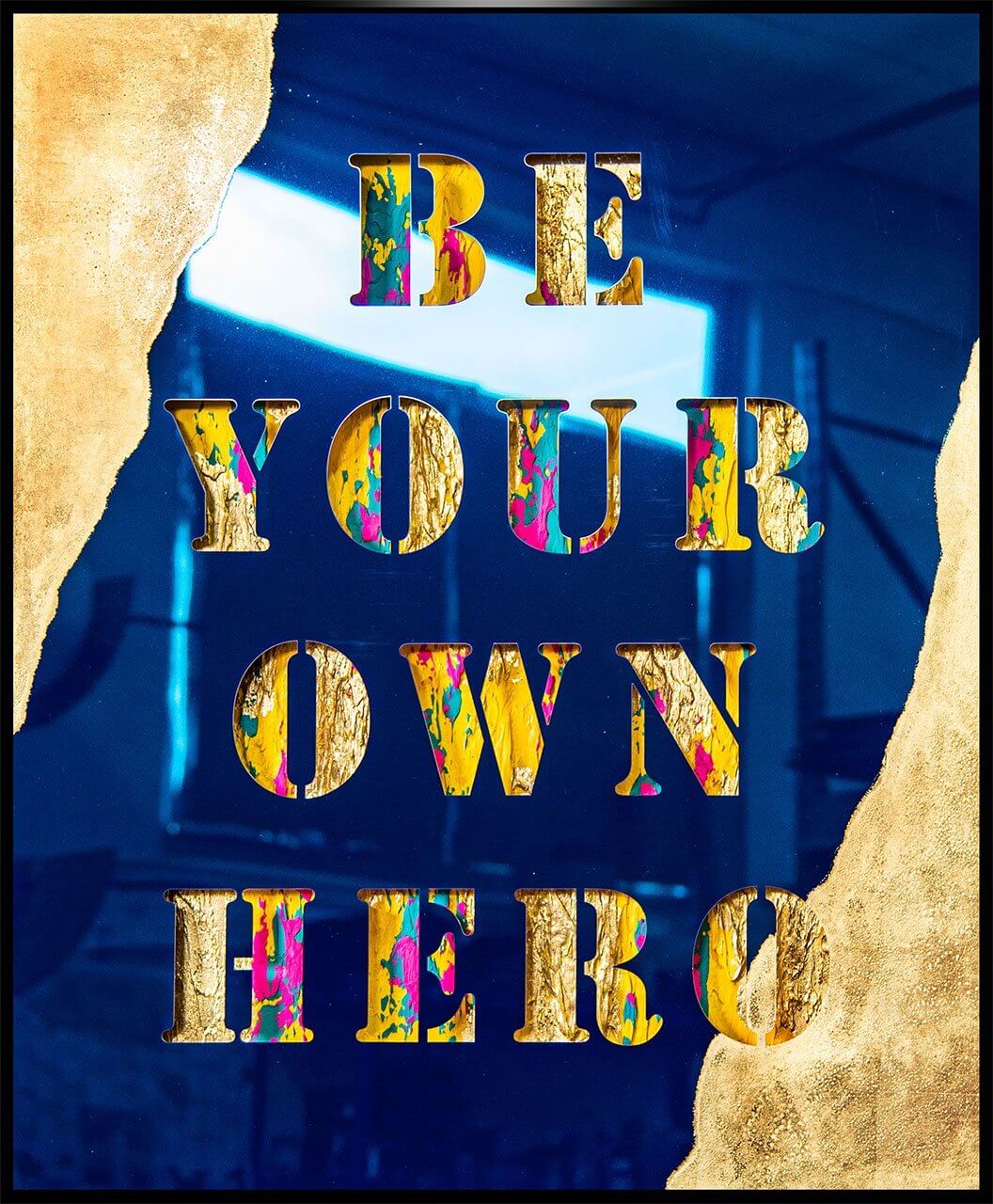 Devin Miles: Be Your Own Hero - Blue / Gold