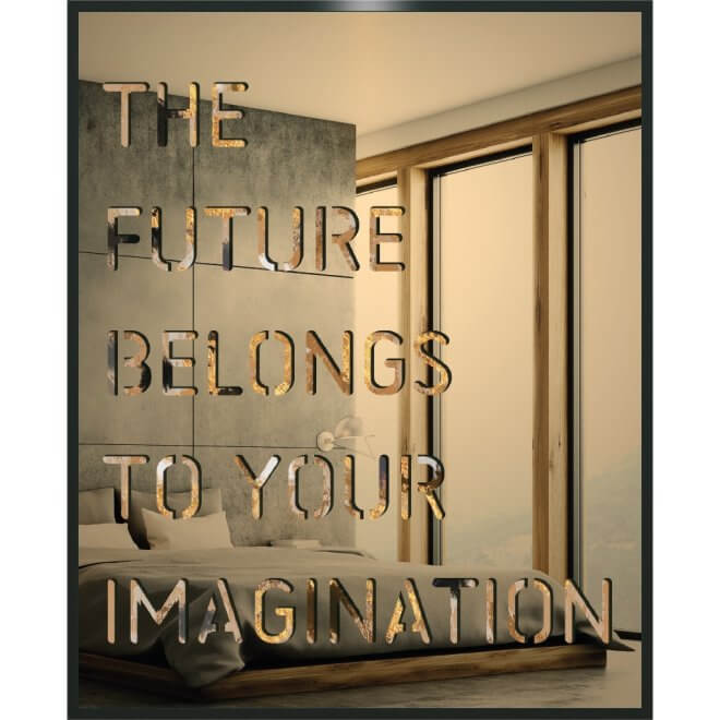 The Future Belongs To Your Imagination (24 Karat Gold)