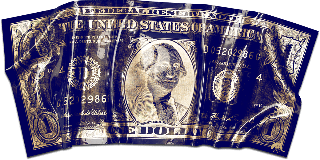 Devin Miles: One American Dollar - Blue