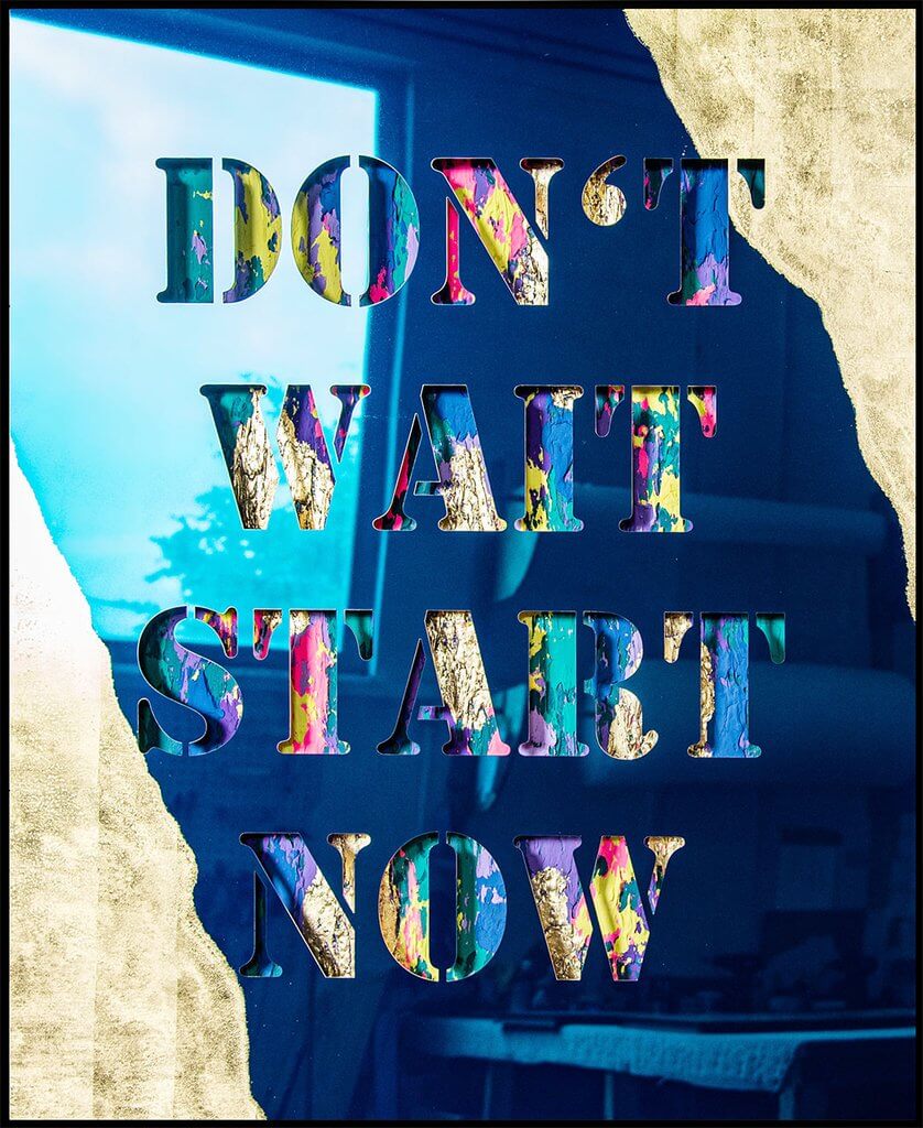 Devin Miles: Don't Wait Start Now - Blue / Gold