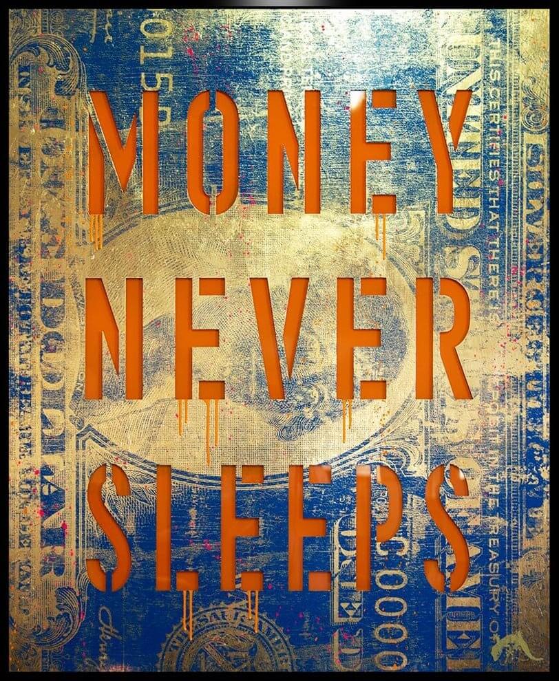 Devin Miles: Money Never Sleeps - Gold / Orange