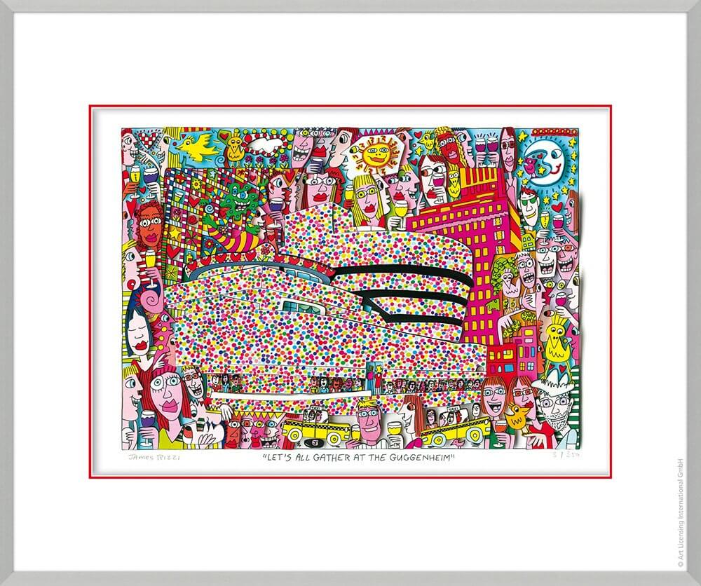 James Rizzi: Let's All Gather At The Guggenheim