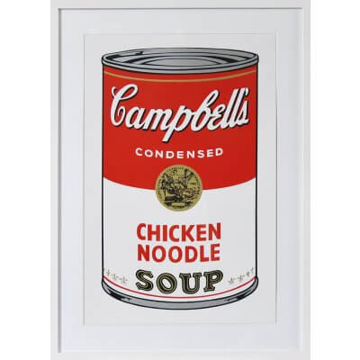 Andy Warhol: Campbells Chicken Noodles Soup