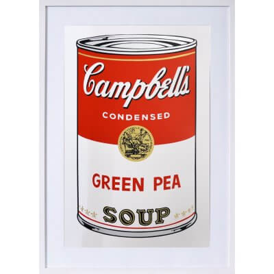 Andy Warhol: Campbells Green Pea Soup