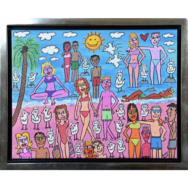 James Rizzi: Being On The Beach