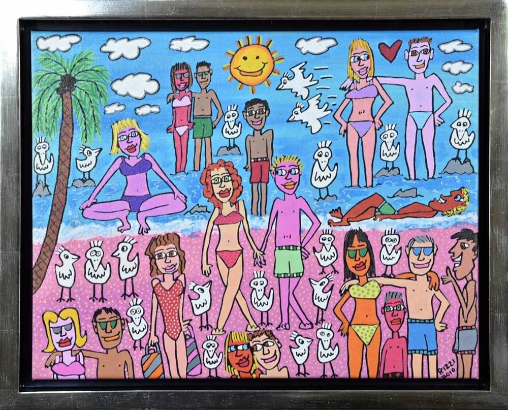 James Rizzi: Being On The Beach
