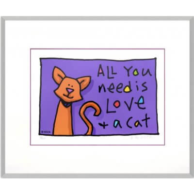 Ed Heck: All You Need Is Love and a Cat